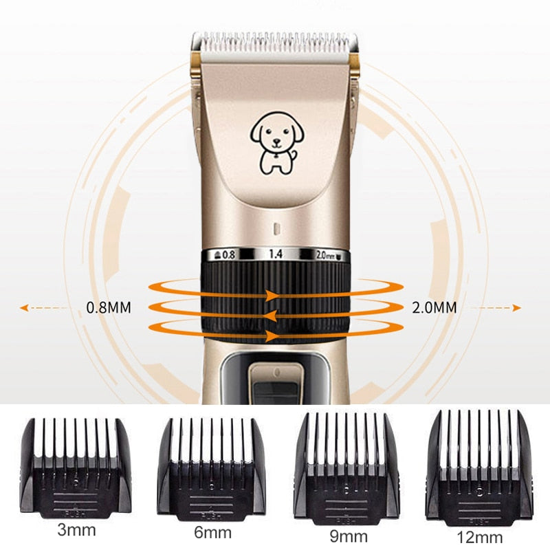 Dog Hair Clippers Trimmer Set