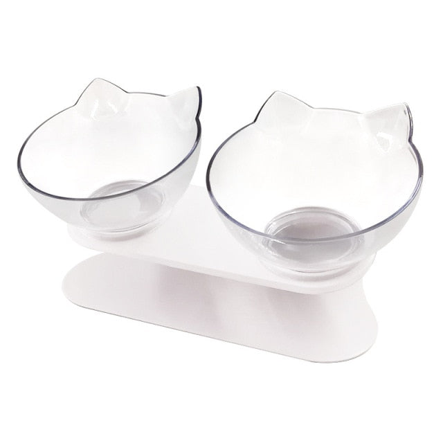 Pet single/Double Cat Bowl With Raised Stand